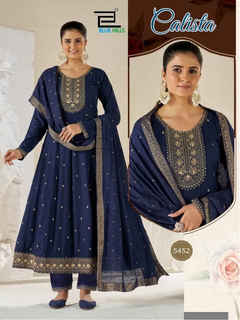 Blue hills calista anarkali daily wear kurtis wholesale